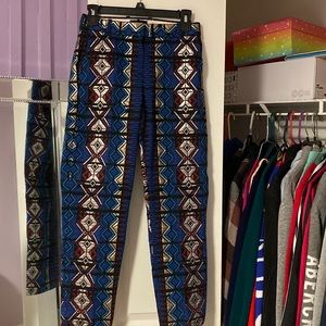 Multi-color Maddie Trouser Pants
